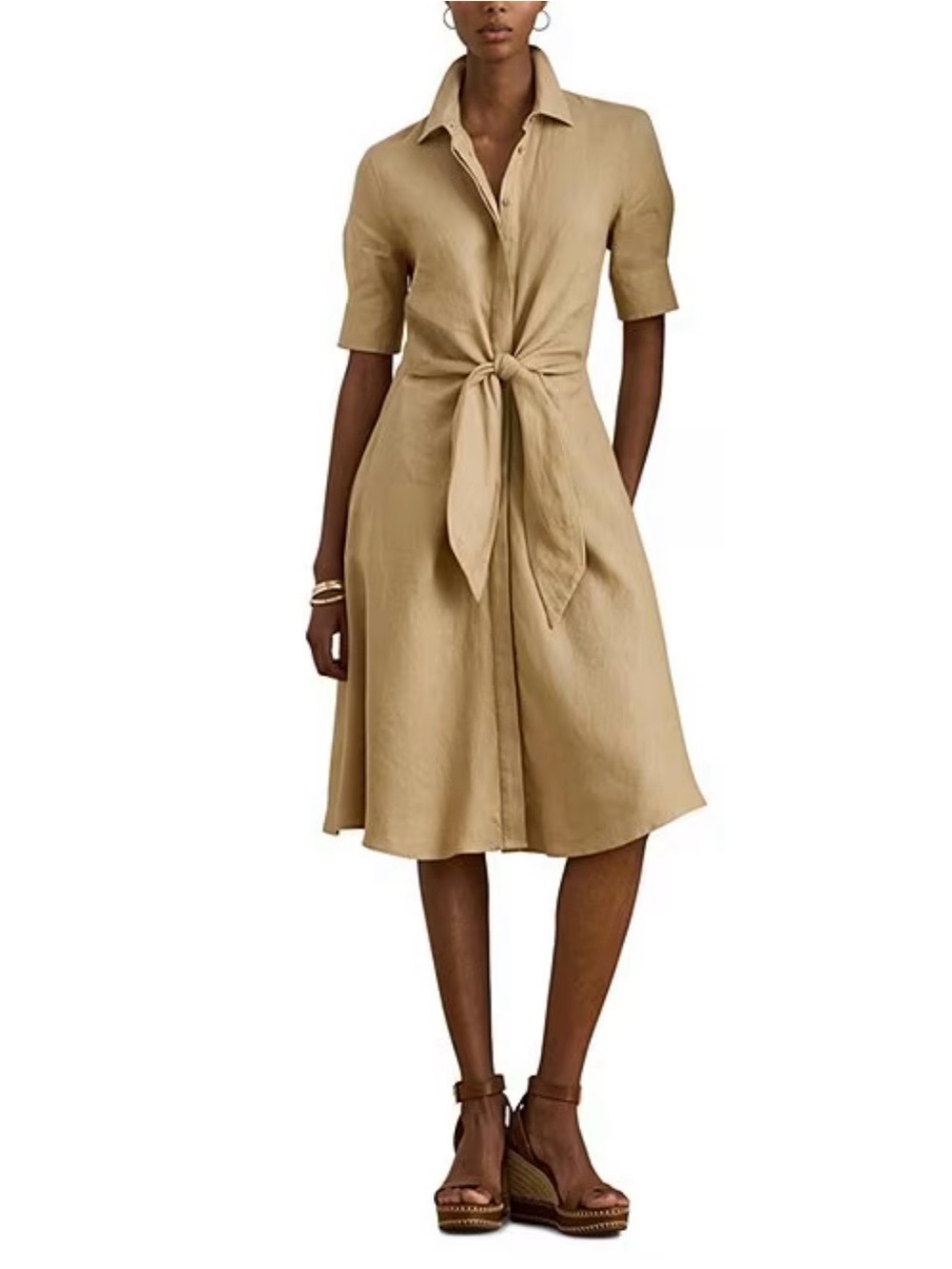Ralph Lauren Women’s Point Collar Shirt Dress